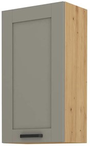 Dulap superior de bucătărie Lucid 50 G 90 1F (Stejar artisan + claygrey). 1045506