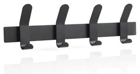 Cuier din oțel pentru perete Zone A-Rack, negru