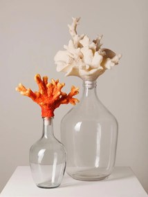 Sticla cu capac in forma de coral Orange