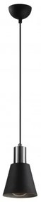 Lustră pe cablu KEM 1xE27/40W/230V neagră