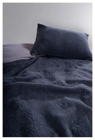 Set cuvertură și față de pernă gri închis din jacquard 180x240 cm Jacquard – Mila Home Luxury