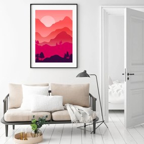 Poster - Peisaj montan (A4)