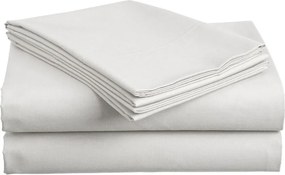 Cearsaf din bumbac STANDARD 140x240 cm, alb