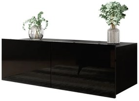 Dulap de perete CALABRINI 34x105 cm negru