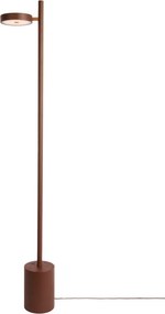 Lampadar LED din lemn de frasin maro Okinawa