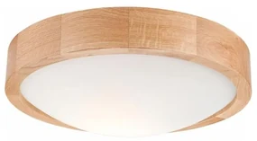 Plafonieră LED Brilagi CARVALHO SLIM 1xE27/60W/230V stejar d. 27 cm