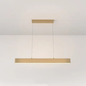 Lustră LED pe cablu Maytoni P010PL-L23G3K STEP LED/23W/230V 3000K 91 cm auriu