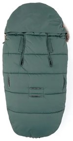 PETITE&MARS - Set sac 4 în 1 COMFY pentru copii + mănuși tip mufă pentru cărucior FURRY Khaki