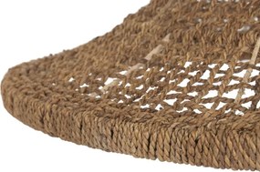 Lustră suspendată Balinese natural, 75x75x55 , din fibra naturală "Amani"
