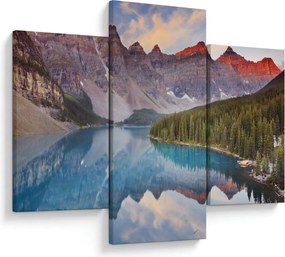 Tablou - Peisaj montan din Canada (90x60 cm)