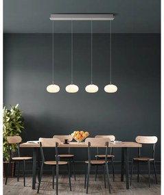 Lustra suspendata cu 4 pendule LED QUINTARA