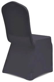 Husa de scaun elastica, 4 buc., antracit 4, Antracit