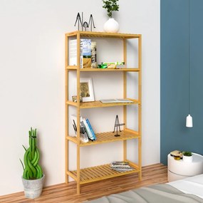 Deuba Raft din bambus 130x60x26 cm
