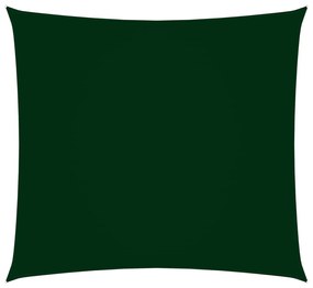Parasolar, verde inchis, 2x2 m, tesatura oxford, patrat