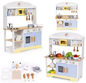 Bucătărie pentru copii elegantă și funcțională cu accesorii