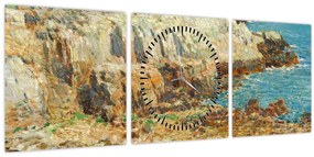 Tablou - Childe Hassam, A North East Headland, reproducere (cu ceas) (90x30 cm)