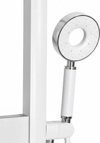 Panou de duș hidromasaj Aquajet alb