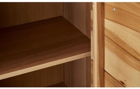 Bufet Cu 3 Usi Si 3 Sertare Atrio Fag Natur , 130 Cm