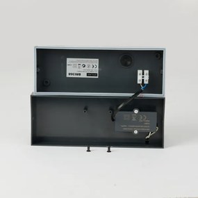 Brilagi - Aplică de perete LED TESSI LED/10W/230V antracit IP54