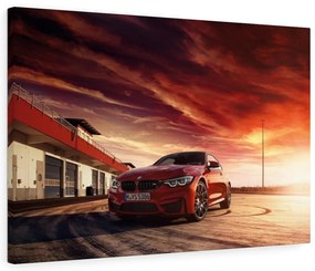 Tablou Canvas Red BMW 120x80 cm