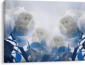 Tablou - Trandafir alb (70x50 cm)