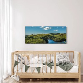 Tablou - Lac montan (120x50 cm)