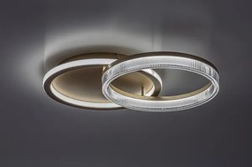 Rabalux 71472 - Plafonieră LED dimabilă RIVONA, LED 22W, 230V, 3000-6500K, 53,5 x 35 cm, cu telecomandă
