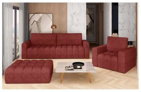 Scaune Lazaro 245cm Rosu
