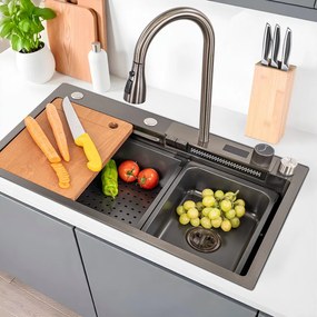 Chiuvetă din oțel inoxidabil Rose