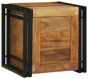 vidaXL Cufere de Depozitare 40 x 40 x 40 cm Lemn masiv de acacia