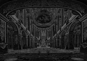 Fototapet - Sala mare, sala din Versaille (254x184 cm), în 8 de alte dimensiuni noi