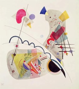 Kandinsky, Wassily - Artă imprimată Grave Forme, 1922, (35 x 40 cm)