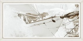 Tablou Framed Art Yachting Sepia