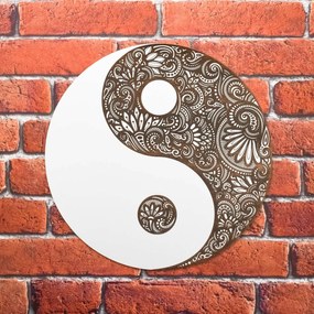 DUBLEZ | Yin Yang – Mandala vindecătoare realizată din lemn