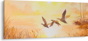 Tablou - Macarale la apus de soare (120x50 cm)