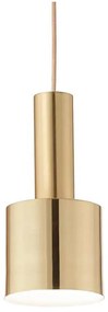 Lustră pe cablu Ideal Lux HOLLY 1xE27/60W/230V d. 12 cm alamă
