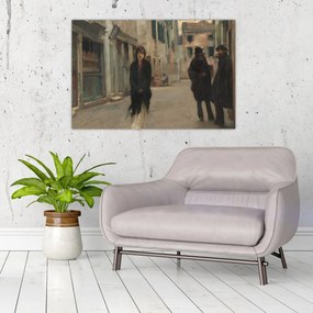 Tablou - John Singer Sargent, Street in Venice, reproducere (90x60 cm)