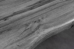 Masa de bar design industrial WILD 120cm, gri