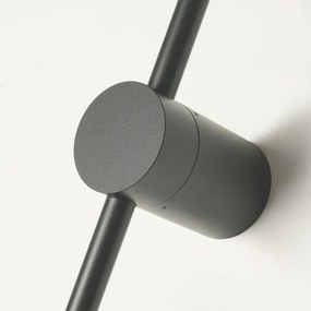 Brilagi - Aplica de perete pentru exterior AURA LED/20W/230V 4000K IP54 antracit