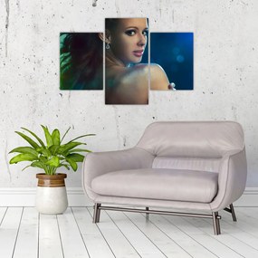 Tablou - Privirea unei femei tinere (90x60 cm)