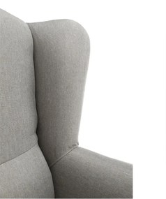 Scaun de design, ţesătură, capuccino/model, BELEK