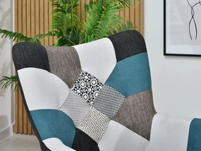 Fotoliu Nutri (patchwork + fag). 1110349