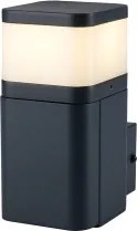 Brilagi - Aplică de exterior PILLAR cu priză Schuko, 1xG9/11W/230V, IP44, antracit