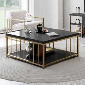 Măsuță de cafea Zen (Antracit + Auriu). 1073448