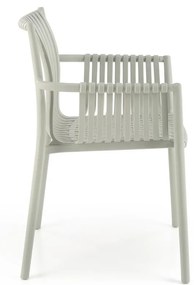 Scaun din plastic K492 gri