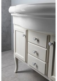 Chiuvetă albă din ceramică 100x54,5 cm Retro – Sapho