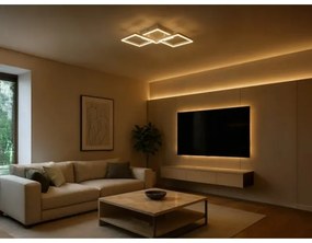 Plafonieră LED dimabilă 85W, 230V, 3000-6500K, cu telecomandă
