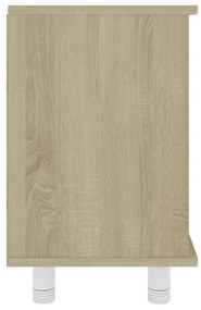 Dulap de baie, stejar Sonoma, 60 x 32 x 53,5 cm, PAL Stejar sonoma, 1