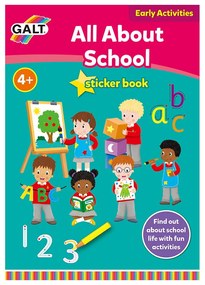 CARTE CU ACTIVITATI SI ABTIBILDURI - TOTUL DESPRE SCOALA - GALT (L3123H)