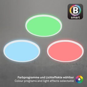 Briloner 7494016-LED RGBW plafonieră SMART dimabilă LED/22W/230V 4000K +telecomandă Wi‑Fi Tuya